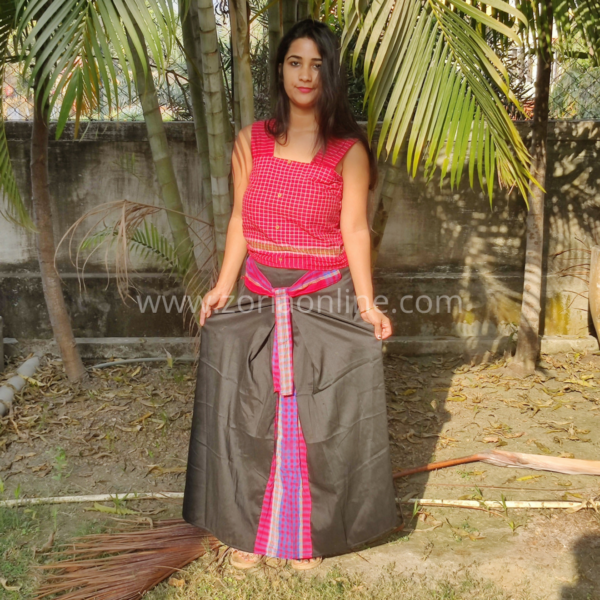 Gamcha Printed Skirt 2