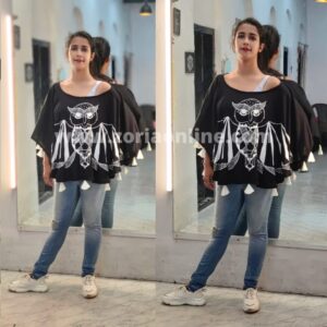 Hand Printed Top Owl