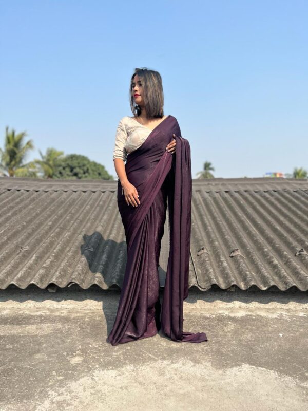 Varieties Silk Saree Purple