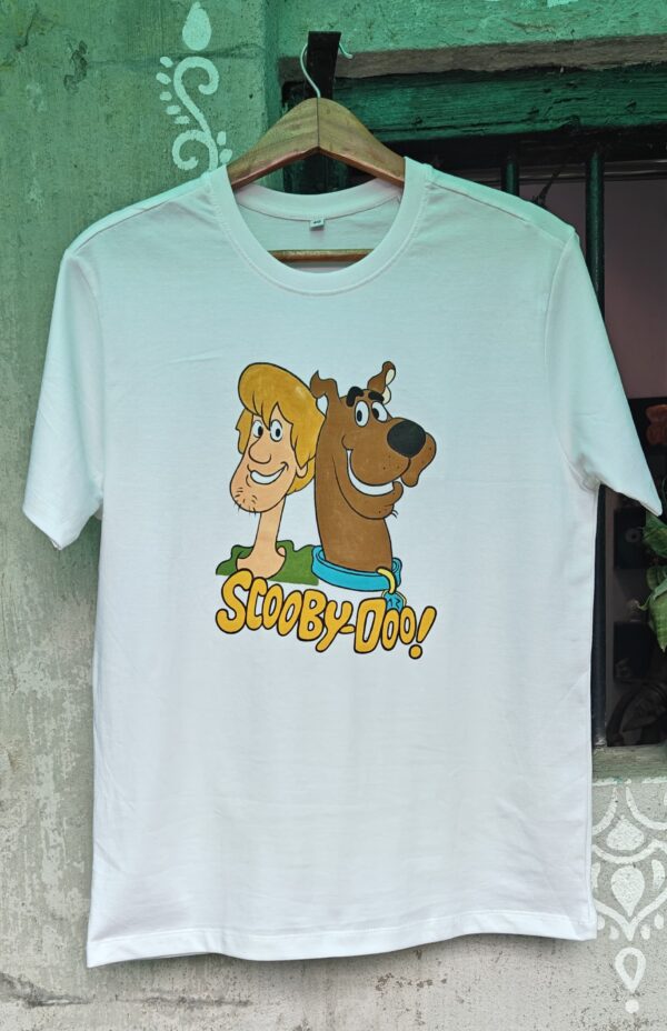 Scooby Doo Hand Painted T-Shirt - Image 3