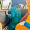 Yellow Taxi Hand Embroidery Dress - Image 4
