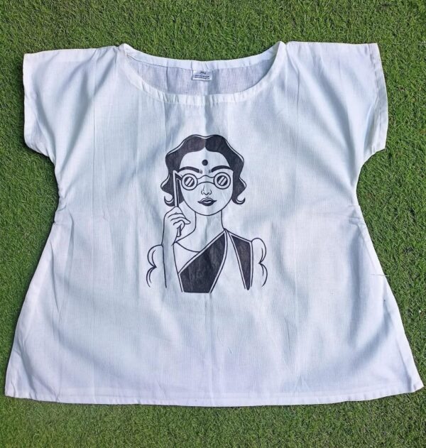 Hand Painted charulota top