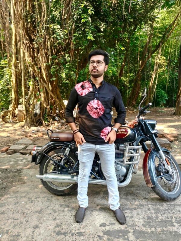 DONUTS TIE AND DYE KURTA