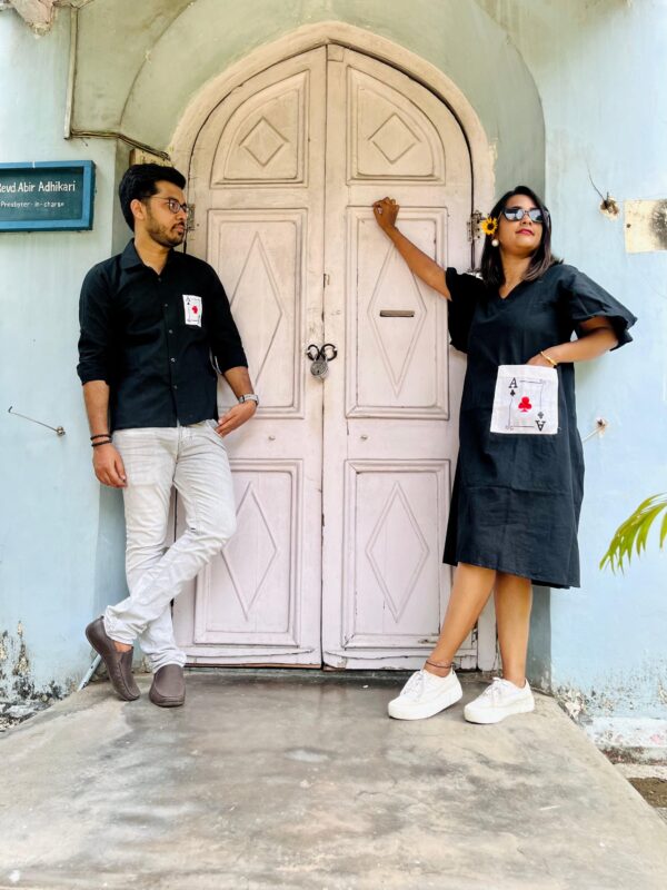 HAND PAINTED TASS DRESS BAMBOO COTTON - Image 3