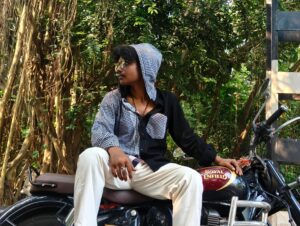 BLACK CHECKERED HODDIE SHIRT