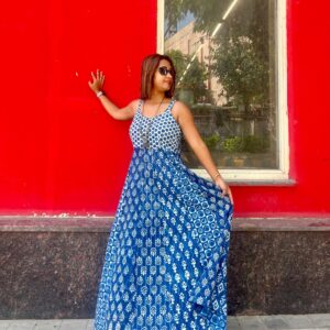 INDIGO KOLI DRESS