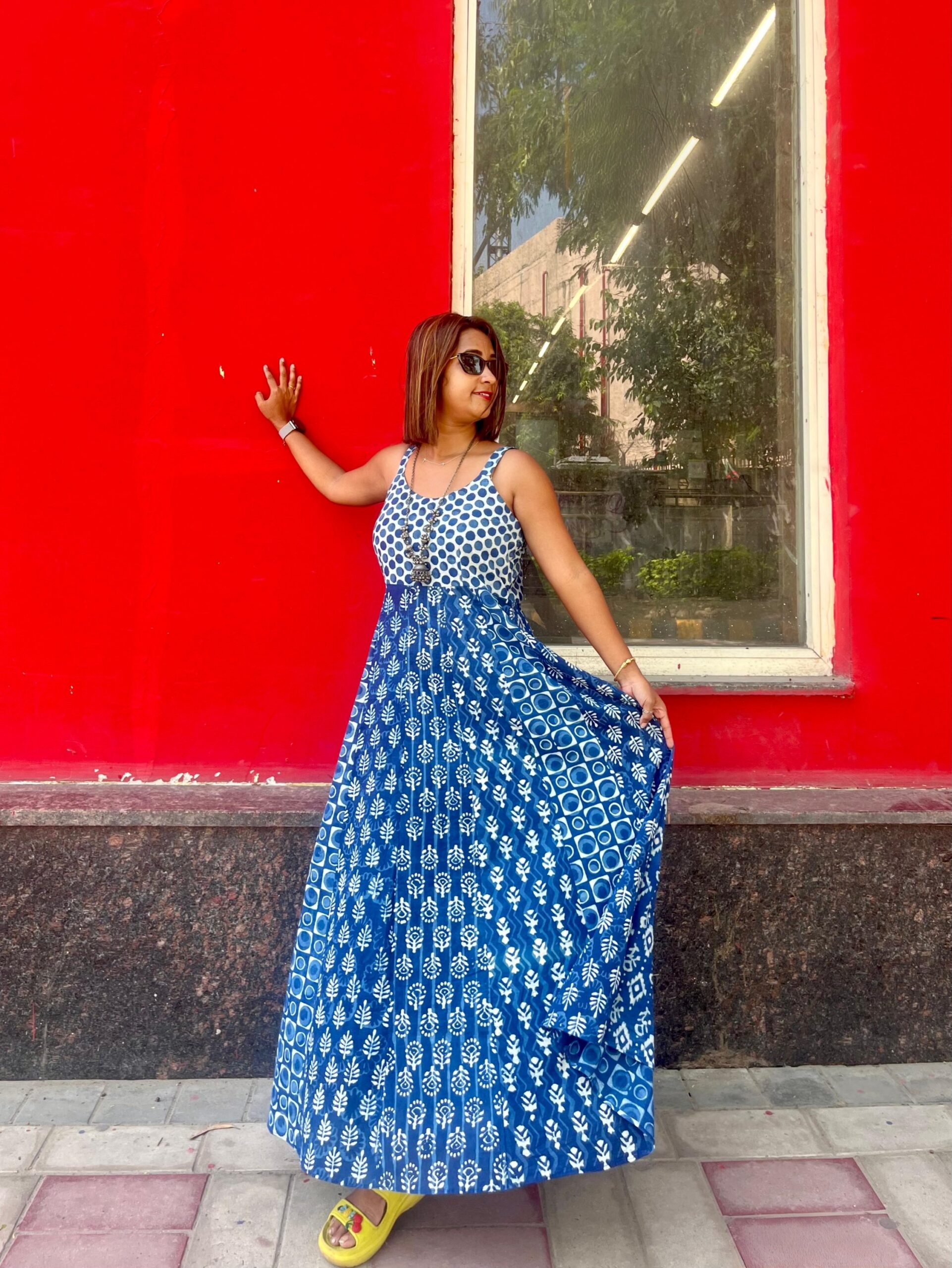 INDIGO KOLI DRESS